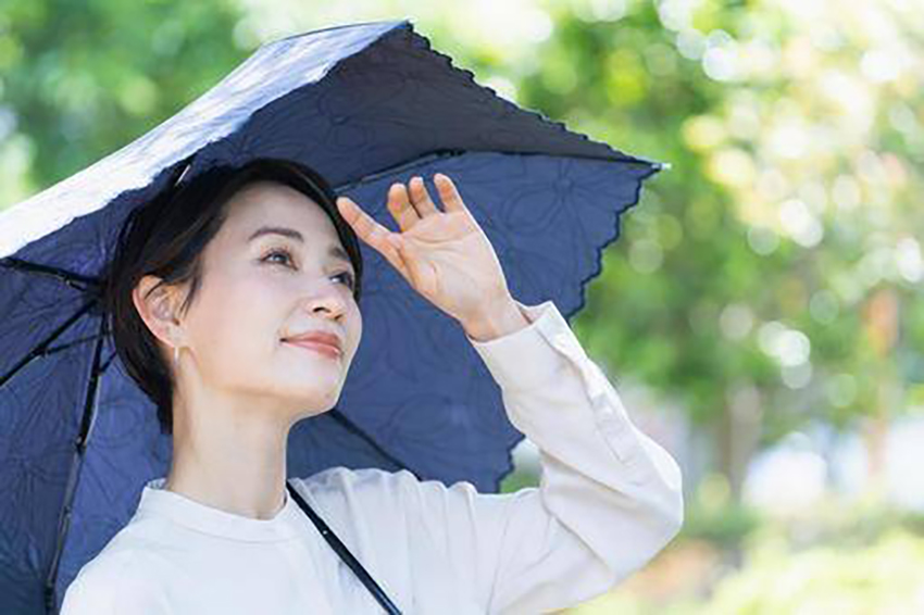 光老化から肌を守る